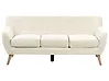 Sofa 3-Sitzer MOTALA Stoff Hellbeige