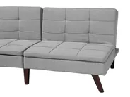 Schlafsofa 3-Sitzer RONNE Stoff Hellgrau_706450