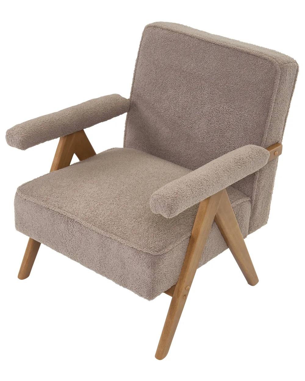 Sessel EVJE Bouclé Taupe_1098726