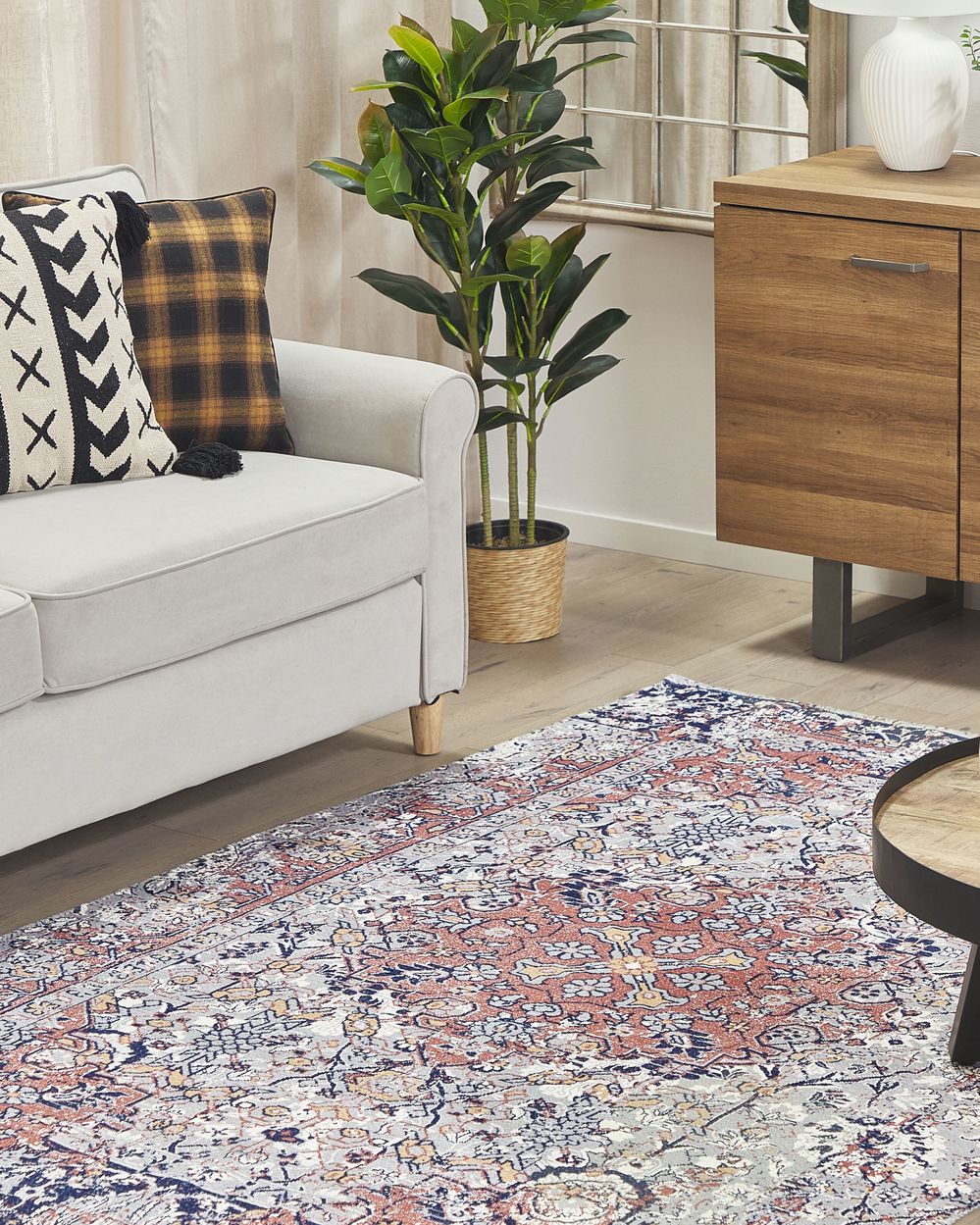 Rug KORGAN Multicolour 140 x 200 cm