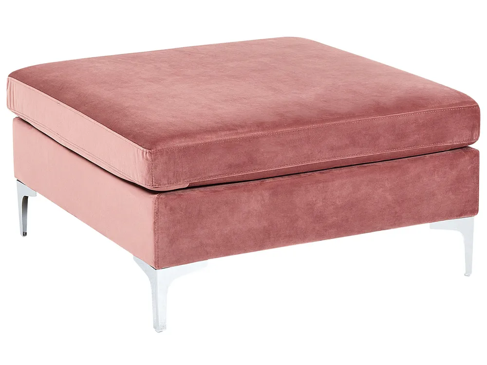 Ottomane EVJA Samtstoff Rosa