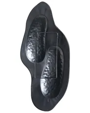 Wandkerzenhalter PENICHE 60 cm Metall Silber_968445