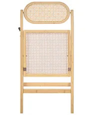 Esszimmerstuhl 2er Set klappbar ORAISON Bambus Hellbraun_1048957