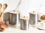 Storage Container ALEXANDRIA Metal Silver_765578