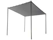 Pavillon VIMINO 282 cm 294 cm Metall Dunkelgrau_957630