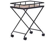 Kitchen Trolley LEOTI Metal Black_818030