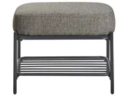 Shoe Bench TRUCKEE Fabric Black_1059035