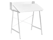 Tilting Drawing Desk ALAND 80 cm 62 cm White_1054956