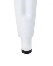 Set of 2 Bar Stools CABRILLO Metal White_701223
