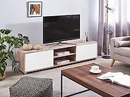 TV-Möbel LINCOLN Braun / Weiß_1171266