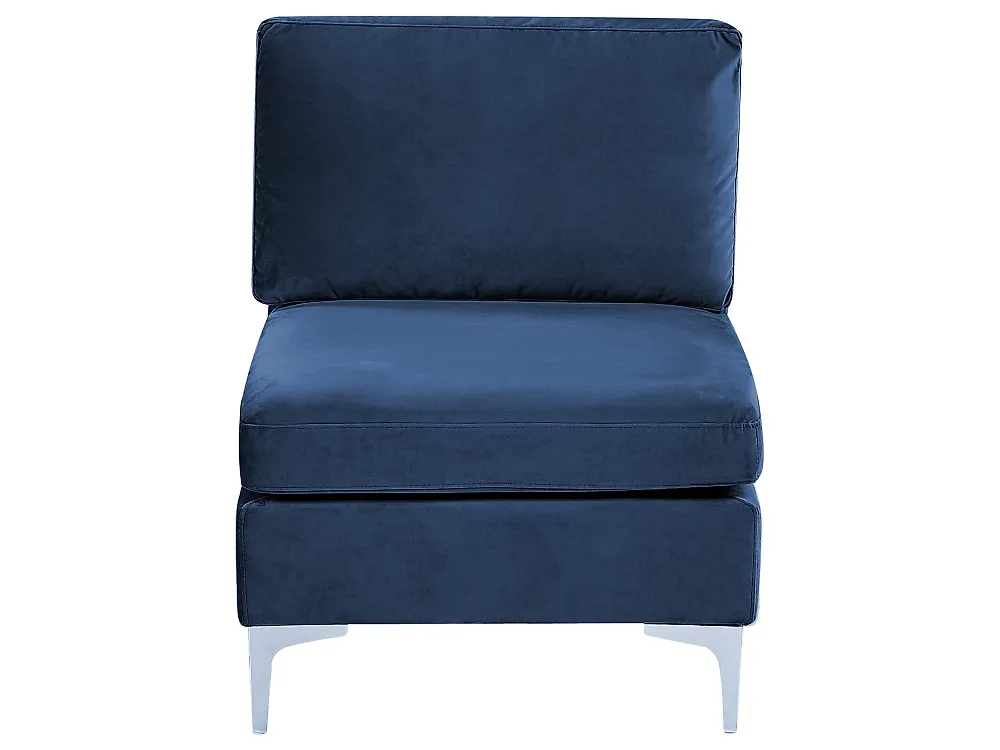Sesselmodul EVJA Samtstoff Marineblau_1185444
