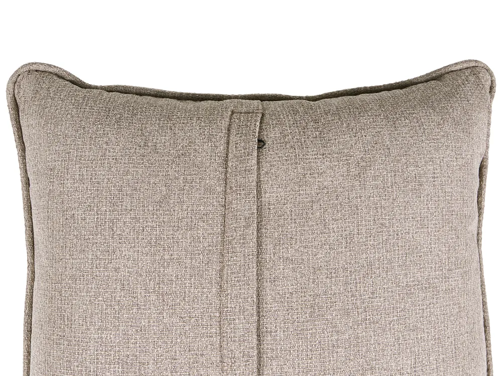 Sofa 3-Sitzer SVANEK Stoff Hellbraun_1061508