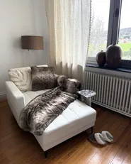 Chaiselongue ABERDEEN Stoff Cremeweiß_1062792