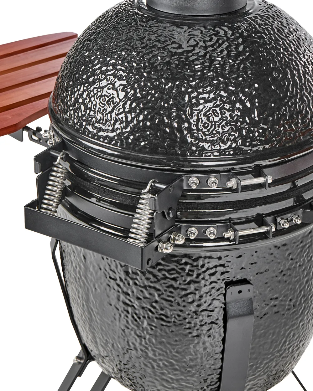 Holzkohlegrill KAMADO Keramik Schwarz_1007627