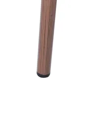 Gartenstuhl 4er Set RIFREDDO Polyrattan Grau_1062346