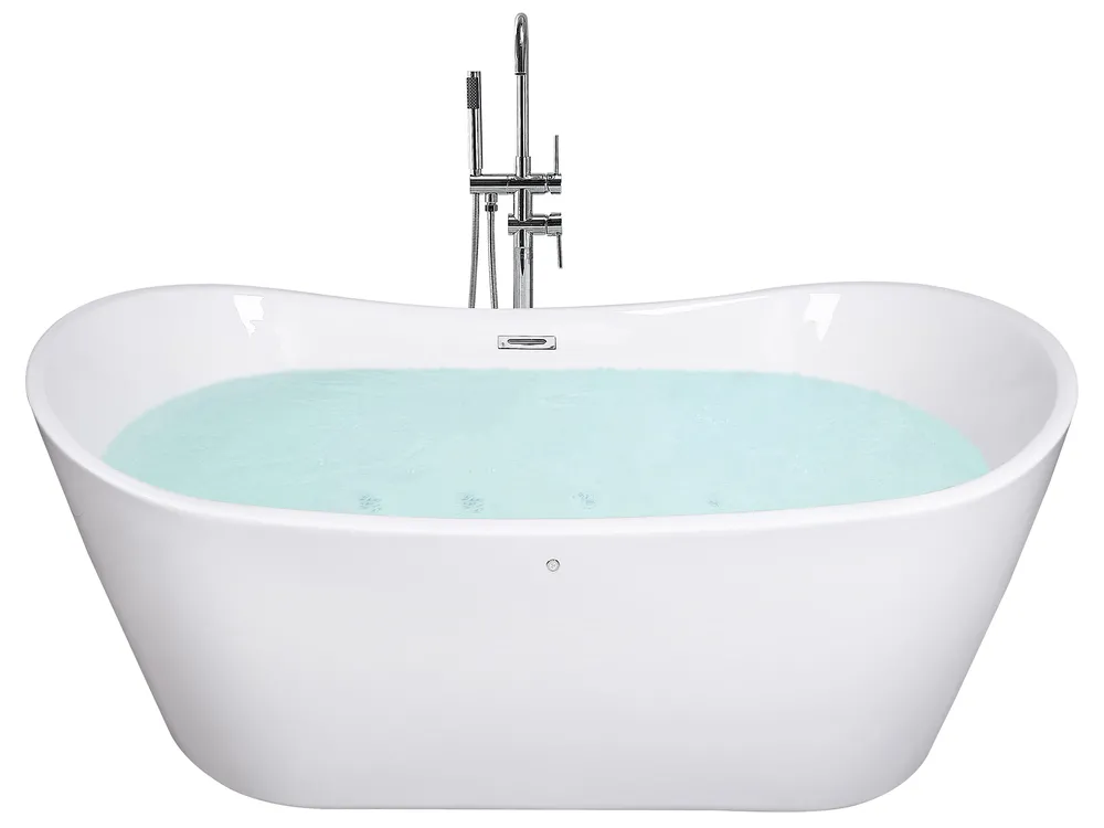 Freistehende Badewanne ANTIGUA 180 x 78 cm Weiß