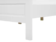 Bett mit Lattenrost Kiefernholz OLIVET 160 x 200 cm Weiß_773826