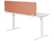 Desk Screen WALLY 130 x 40 cm Light Red_853158
