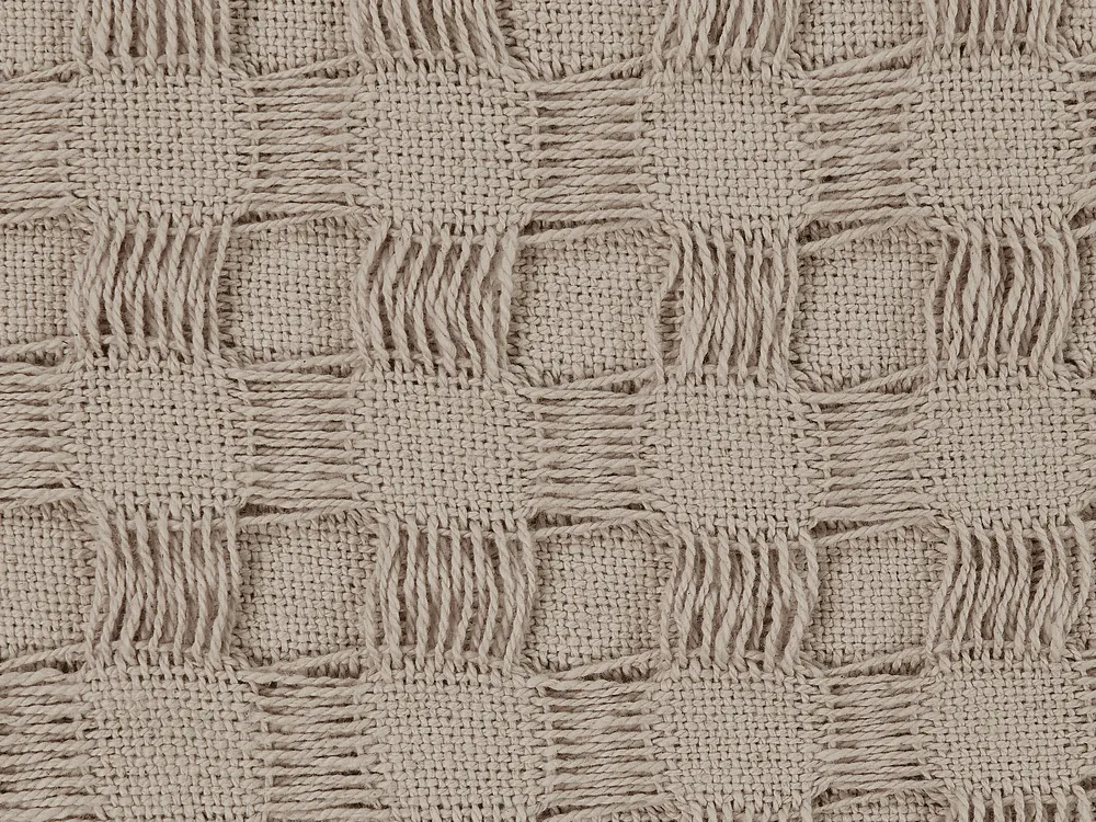 Tagesdecke BERE Baumwolle 200 x 220 cm Taupe_918075