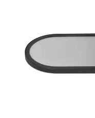 LED Deckenlampe CLARELLA mit Fernbedienung mit Dimmer Schwarz_1117067