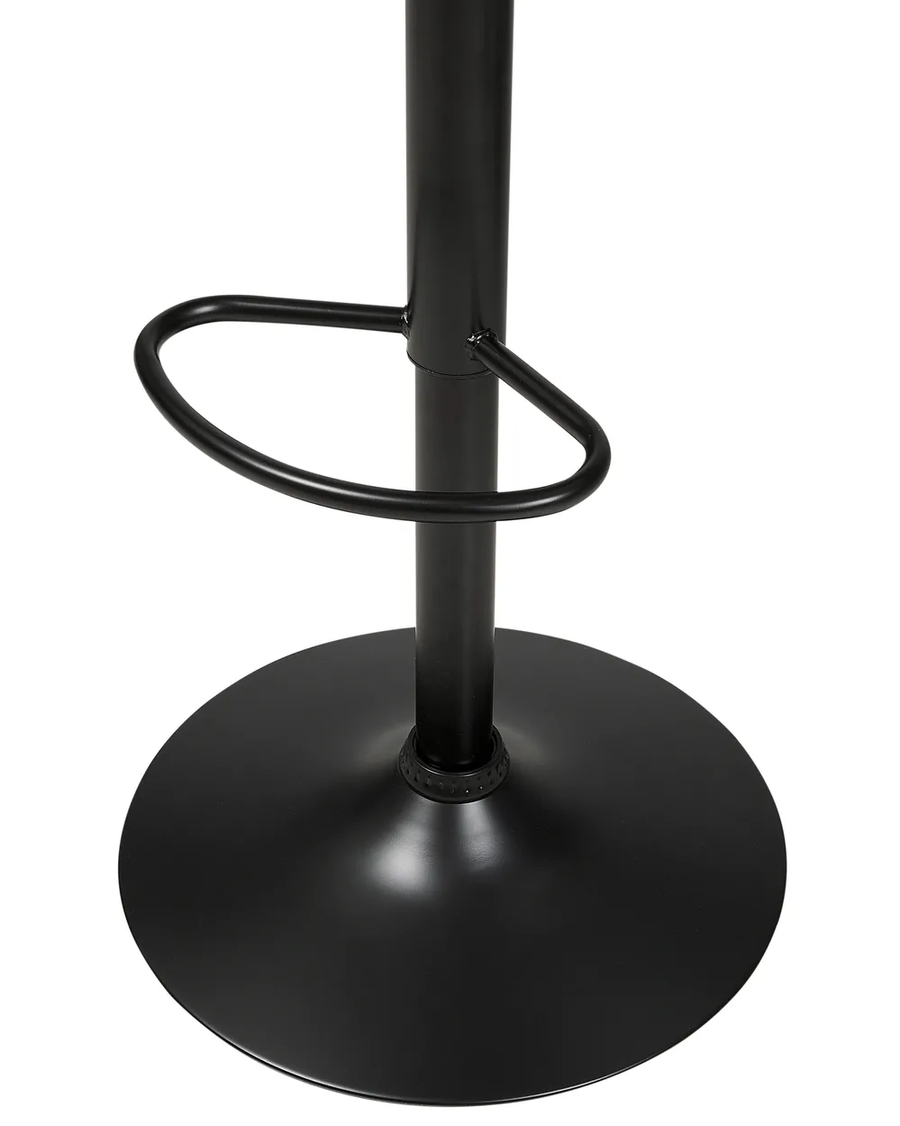Set mit 2 Barstühlen ROTTERDAM II drehbar Kunstleder Schwarz_953412