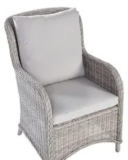 Gartensessel 2er Set CASCAIS Polyrattan Beige_917760