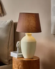 Tischlampe ARCOS Keramik Weiß_878674