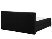 Boxspringbett Stoff ADMIRAL 180 x 200 cm Schwarz_679232