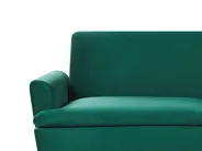 Sofa Bed 3 Seater VETTRE Velvet Dark Green_787941