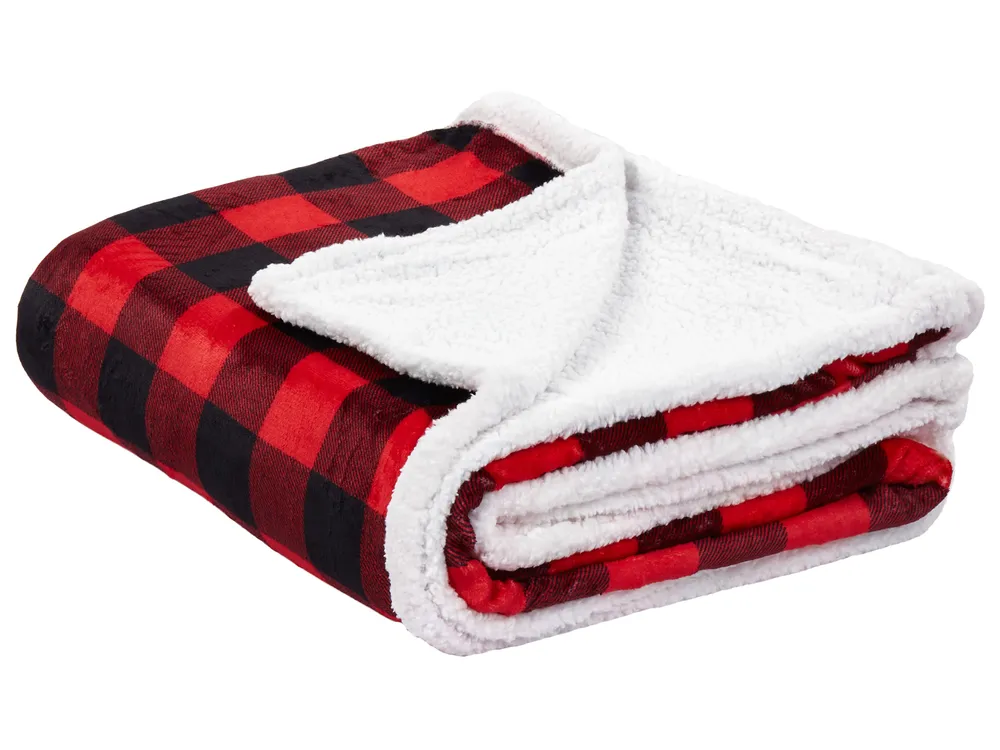 Kuscheldecke LIQUORICE 150 x 200 cm Rot
