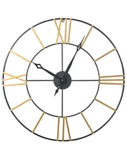 Wanduhr VALSOT 80 cm Metall Gold_1051492