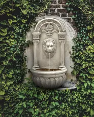 Gartenbrunnen LED MARMORE Hellbeige_984295