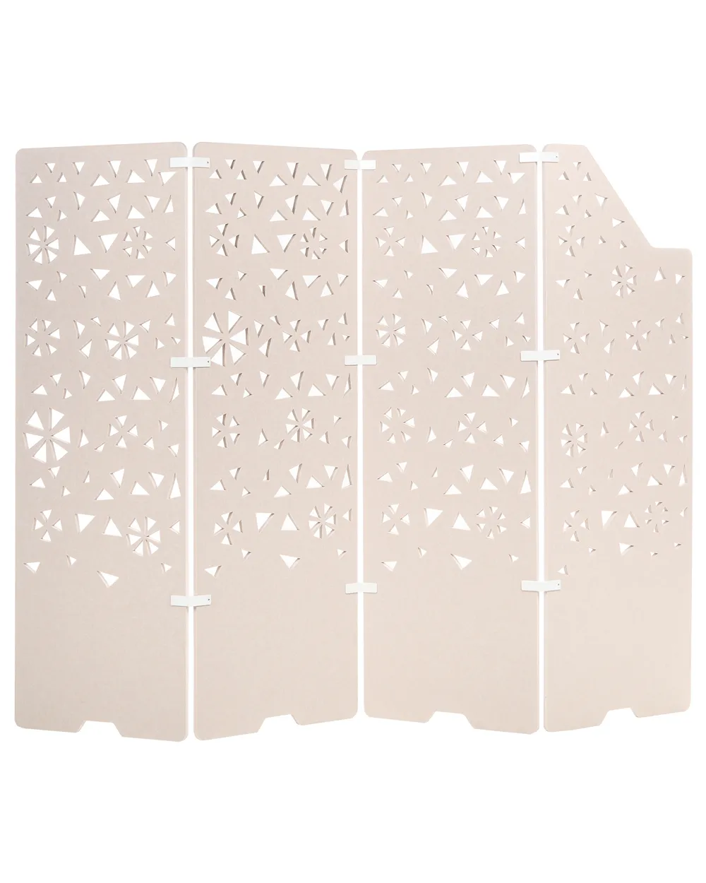 Office Divider STARRY 240 x 180 cm Light Beige_1015475
