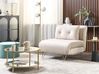 1-Sitzer Schlafsofa VESTFOLD Samtstoff Beige