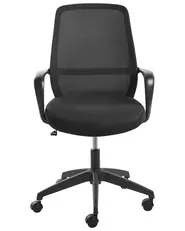 Bürostuhl VELTO Stoff Schwarz_1048897