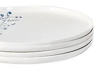 12-Piece Dinnerware Set MAHLEB Porcelain White/Blue_1191963