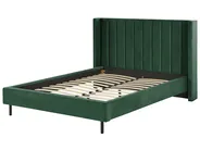 Bed Velvet VILLETTE 140 x 200 cm (EU Double) Dark Green_832665