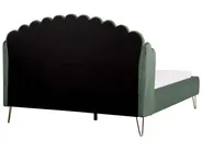 Krevet Samet AMBILLOU 160 x 200 cm Zeleni_902529
