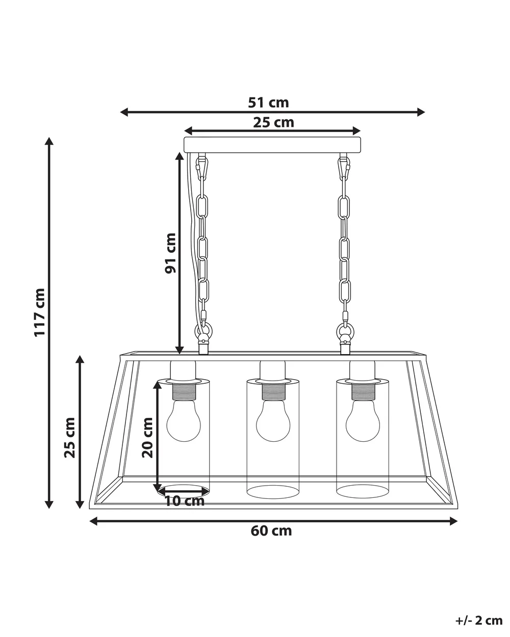 Pendant Lamp MUGER Metal Black_818187