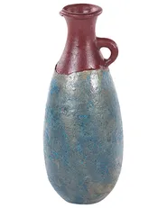 Dekovase VELIA 50 cm Keramik Blau_850829