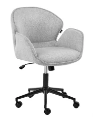 Schreibtischstuhl BELMAR Stoff Grau_1056938