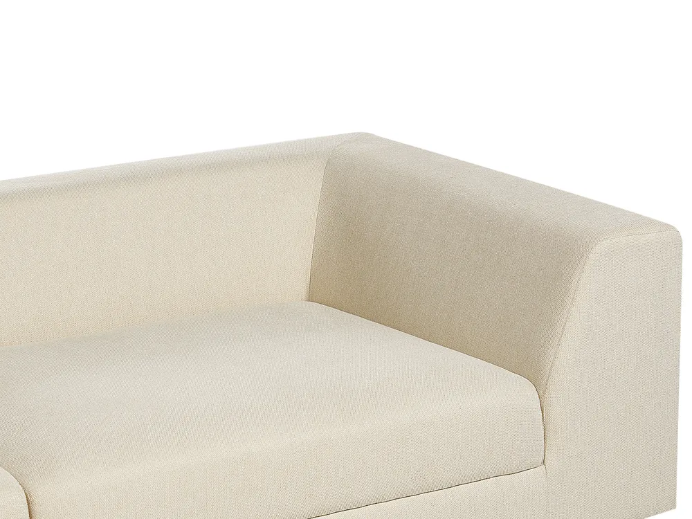 Sofa 3 Seater LERMON Fabric Beige_887706