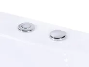 Corner Hot Tub with LED HAWES 1800 x 900 mm White_1033742