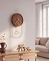 Pendulum clock SIERRE Dark Brown