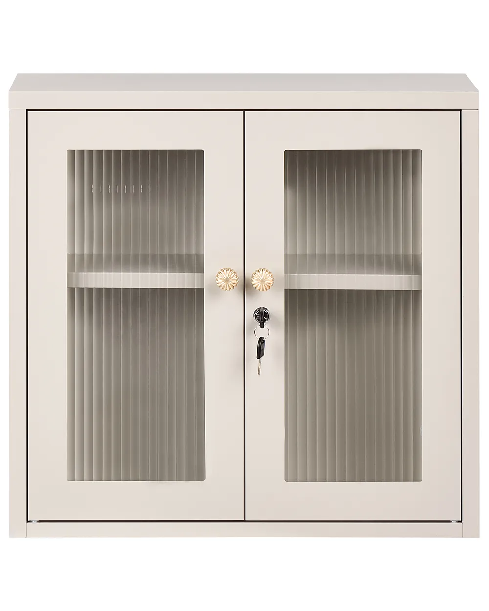 Wandschrank HARLYN 60 cm Metall Beige_1156552