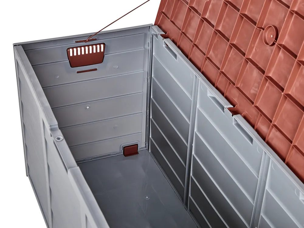 Aufbewahrungsbox LOCARNO 112 cm 50 cm Braun_812112