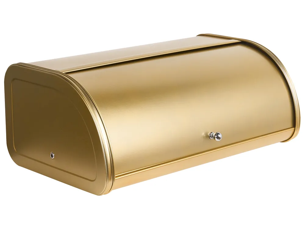 Brotkasten DELECTATION Edelstahl Gold