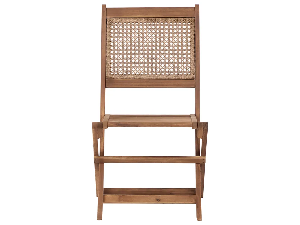 Bistro Set klappbar PARAGGI zertifiziertes Akazienholz Braun_928551