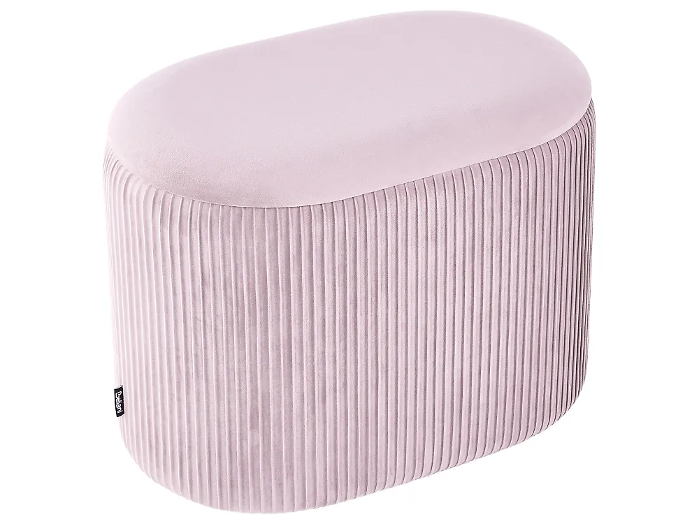 Storage Pouffe RICHLAND Velvet Pink_1194723