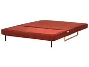 Living Room Set 6 Seater JERSLEV Fabric Red_1016650